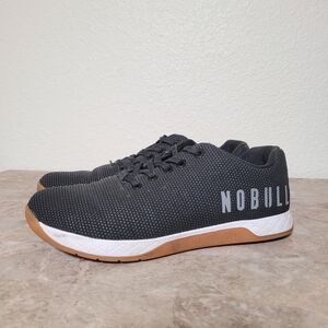 Women’s Gum Nobull Outwork Shoes Black White Cognac Strength Training